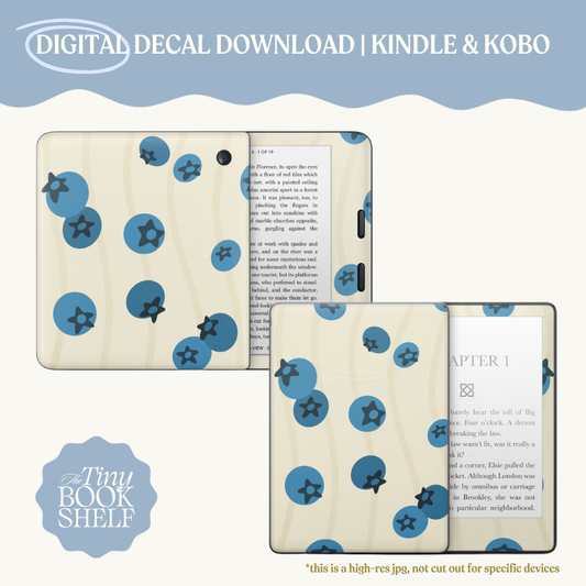 Blueberry Bliss Decal Art | Digital Download