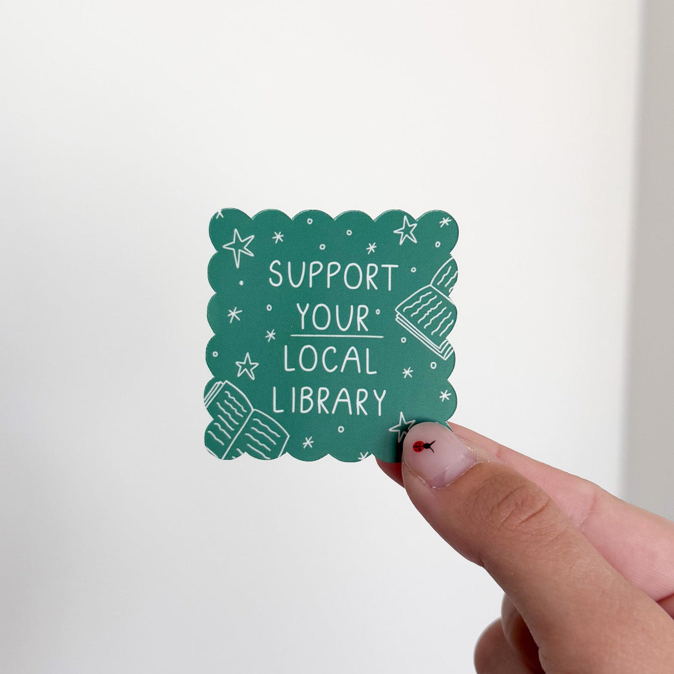 Support Your Local Library Sticker