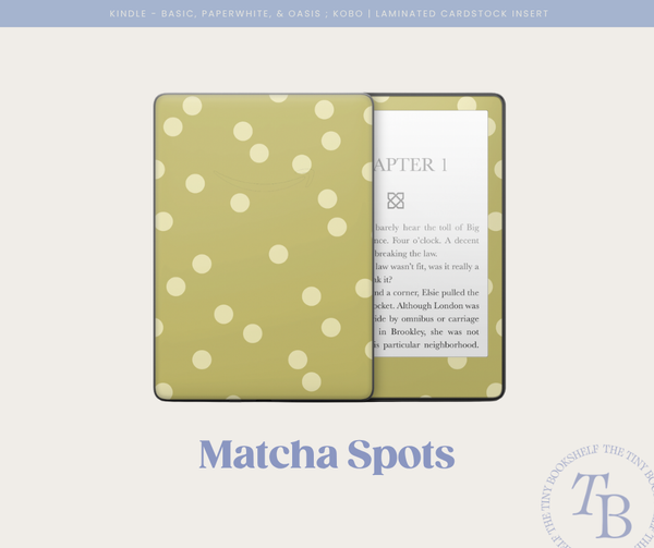 Matcha Spots Decal Art | Digital Download