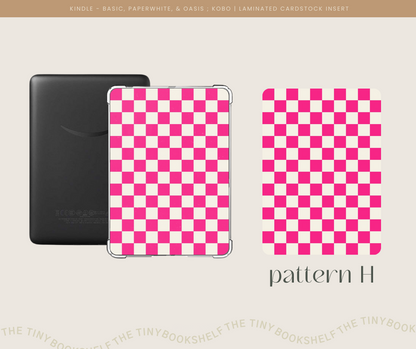 Checkered V2 Kindle Insert Cards