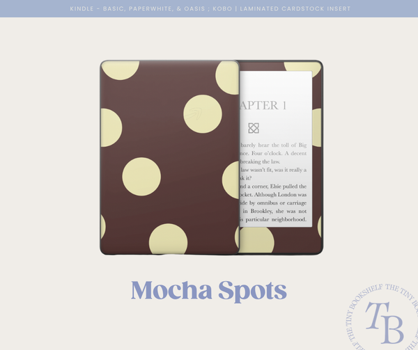 Mocha Spots Decal Art | Digital Download