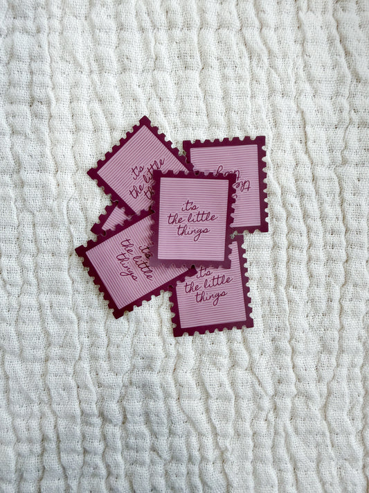 It’s the Little Things Sticker