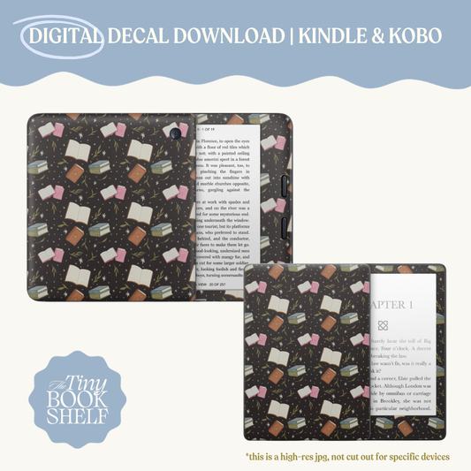 Midnight Reads Decal Art | Digital Download