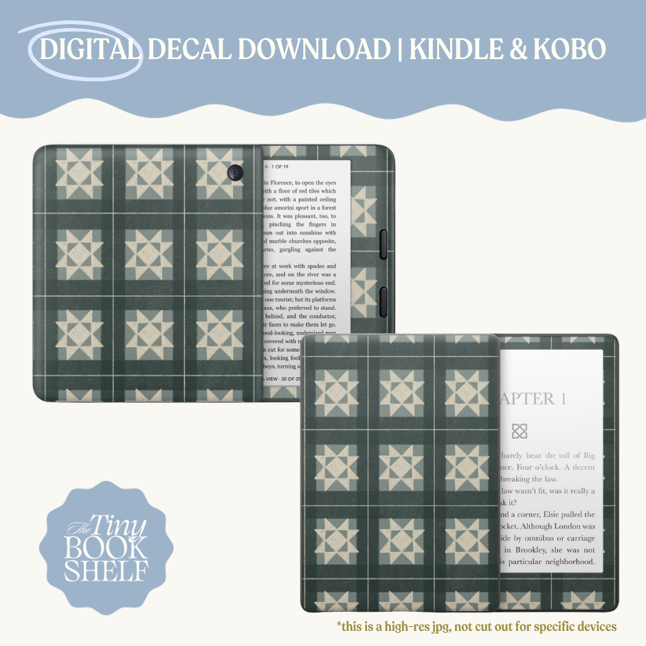Cottage Stitch Decal Art | Digital Download