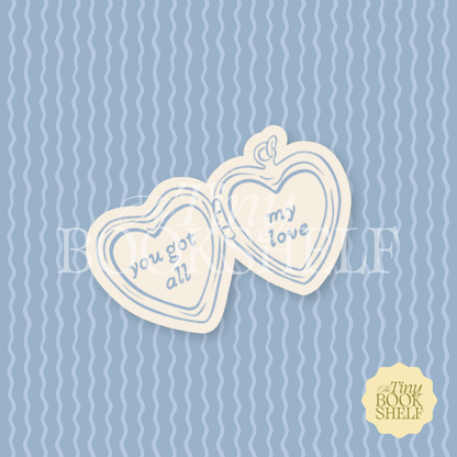 All My Love Locket Magnet