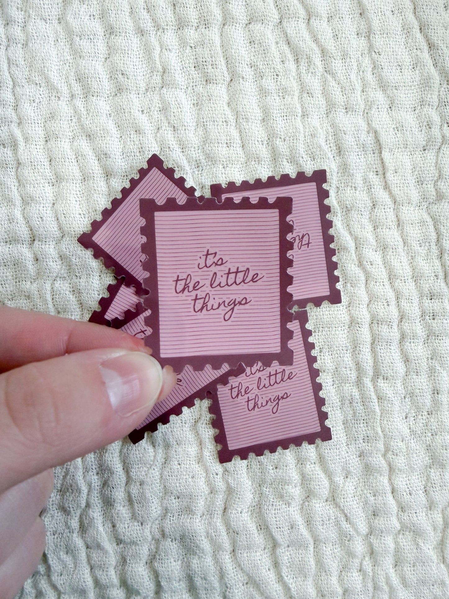 It’s the Little Things Sticker