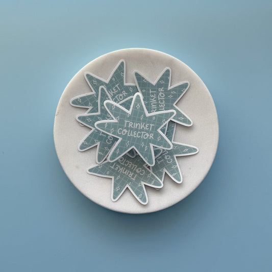 Trinket Collector Sticker