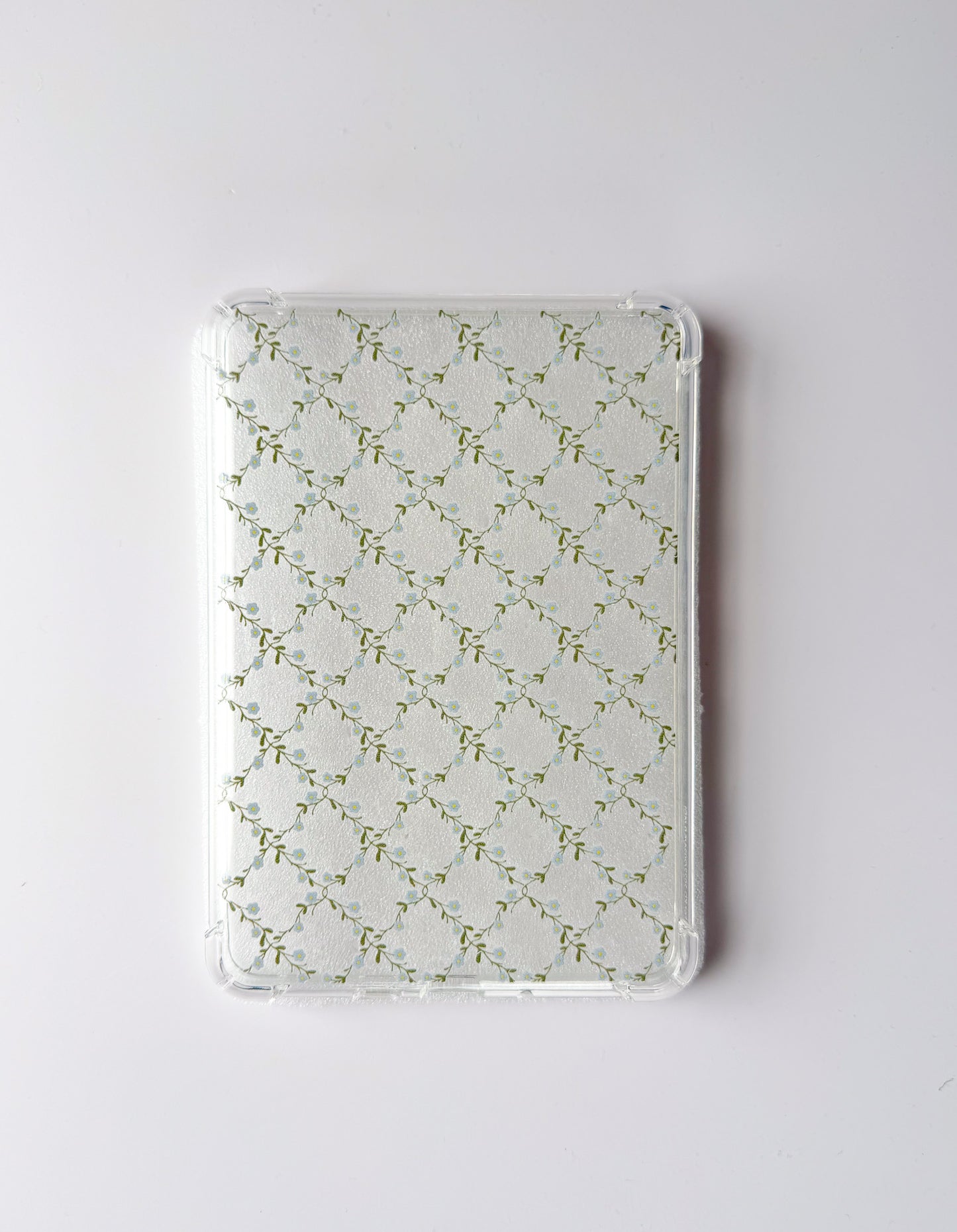 French Lattice | Clear Kindle Case