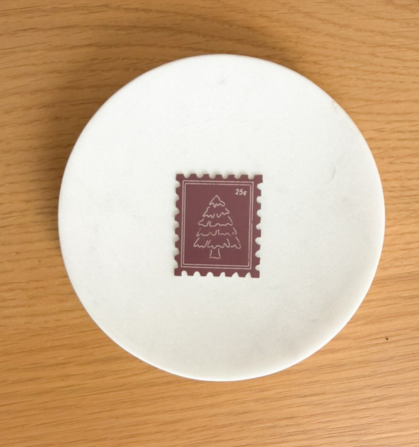 Holiday Postage Stamp Stickers