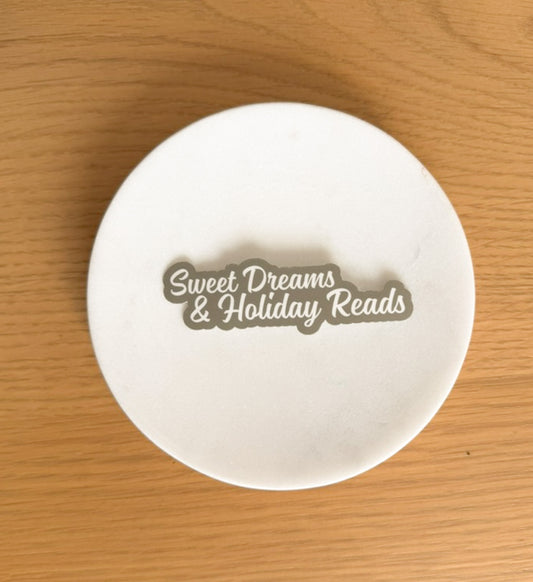Sweet Dreams and Holiday Reads Stickers