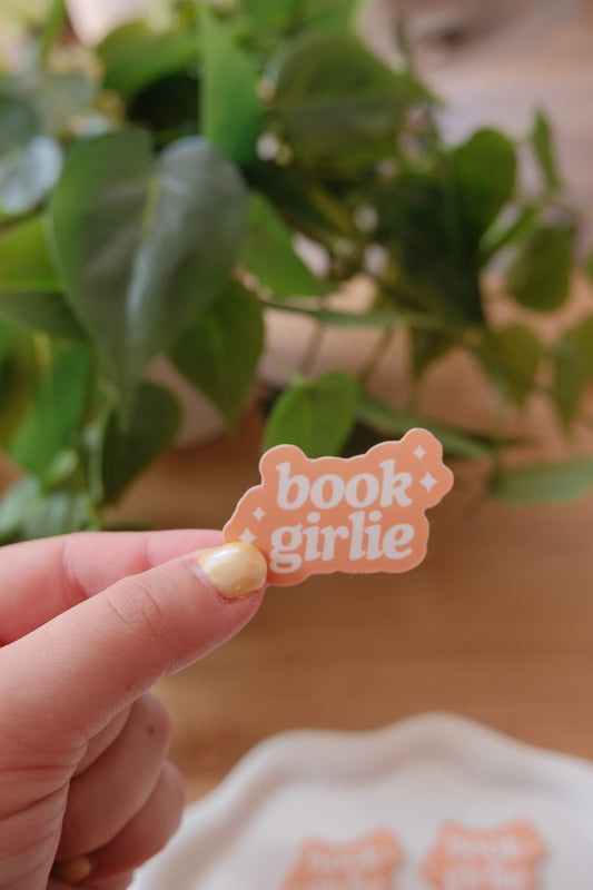 Book Girlie Sticker | Fall Sticker