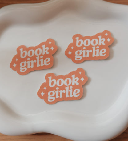 Book Girlie Sticker | Fall Sticker