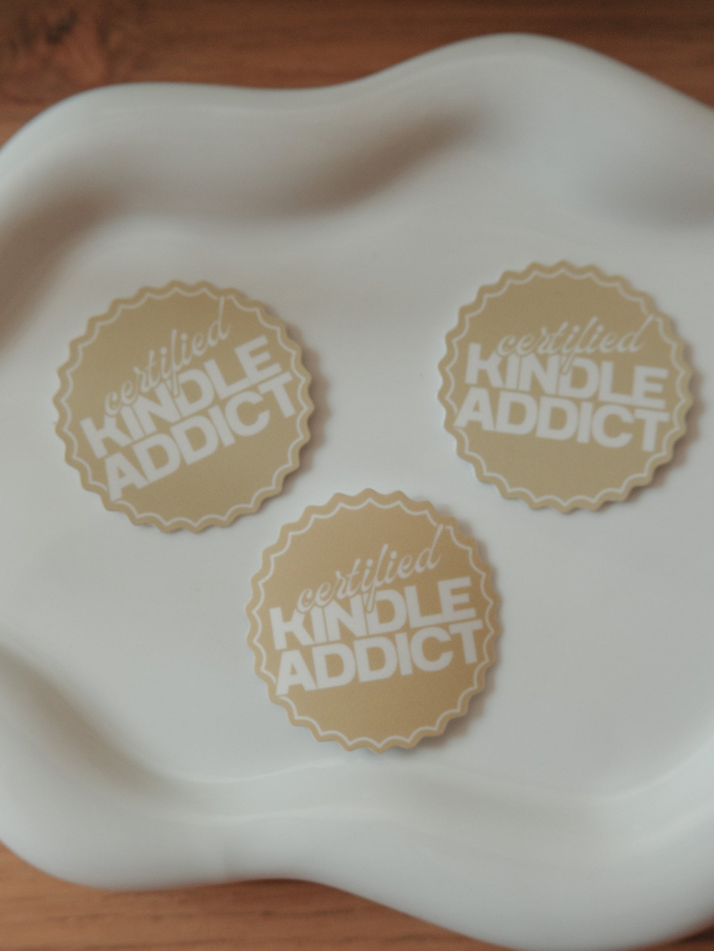 Kindle Addict Sticker | Fall Sticker