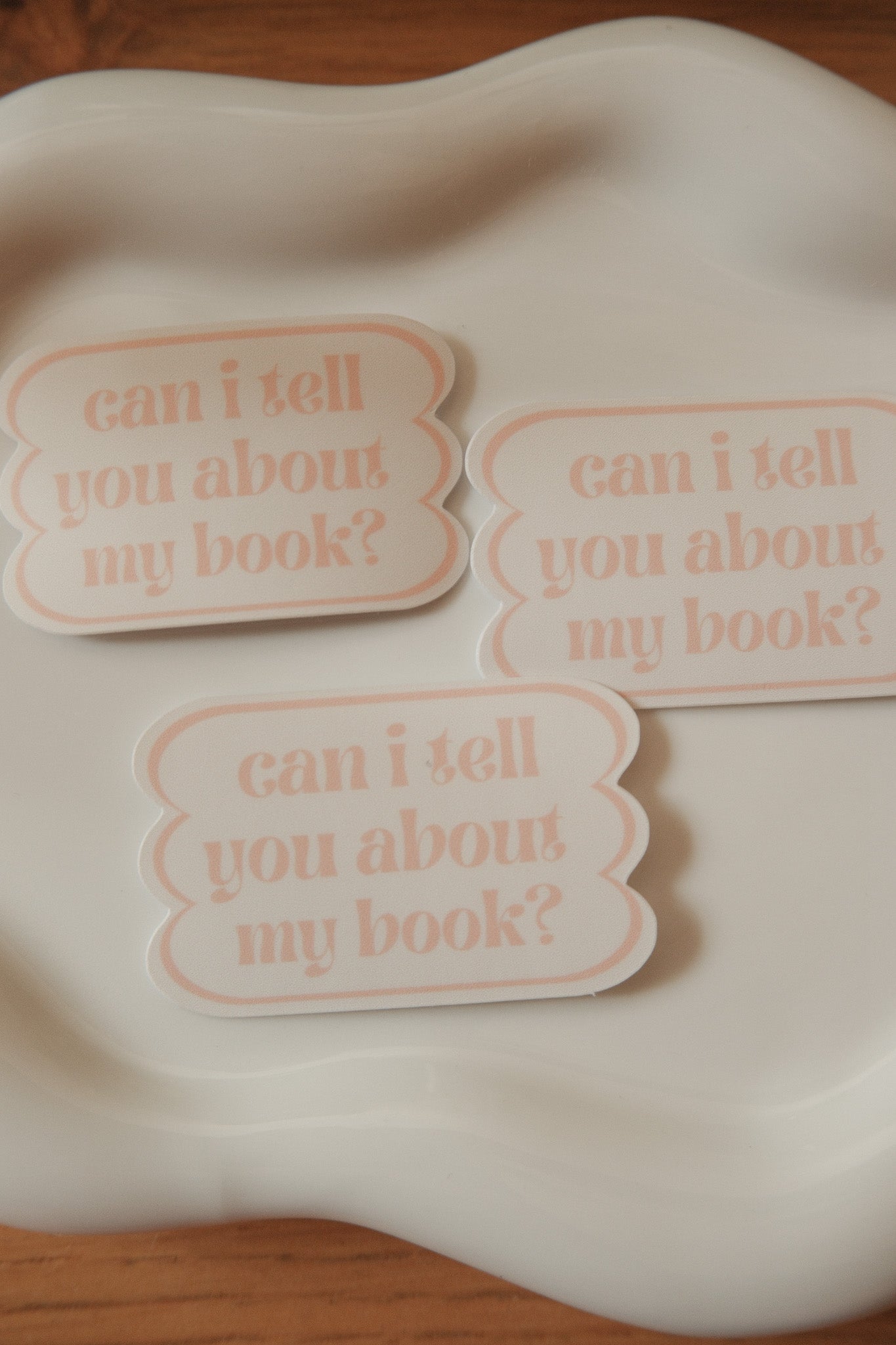 Can I Tell You About My Book Sticker | Fall Sticker