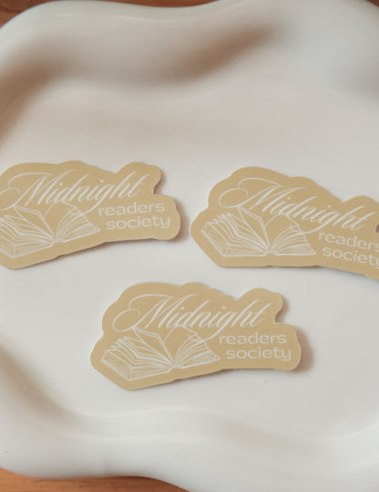 Midnight Readers Society Sticker | Fall Sticker