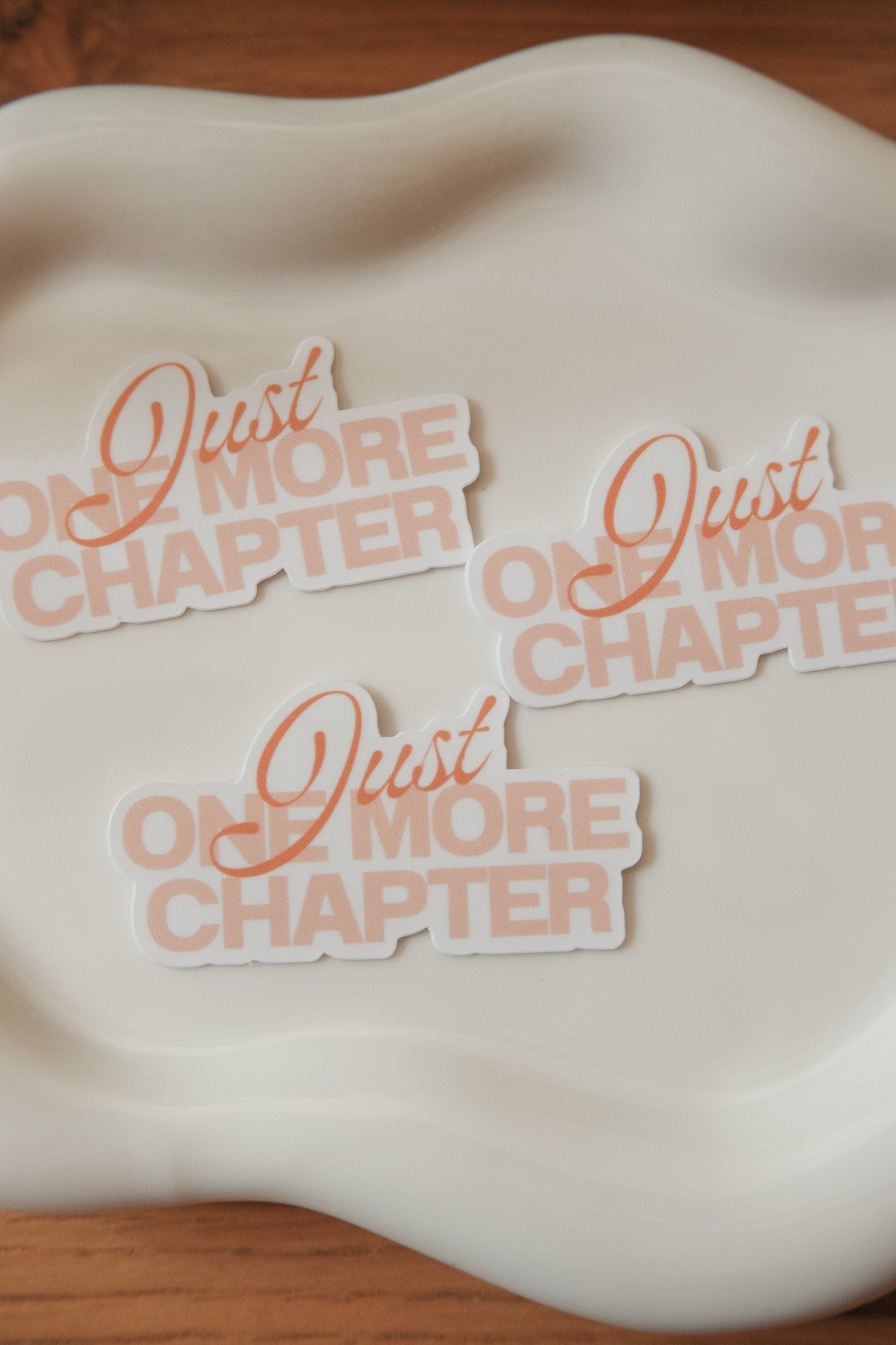 Just One More Chapter Sticker | Fall Sticker