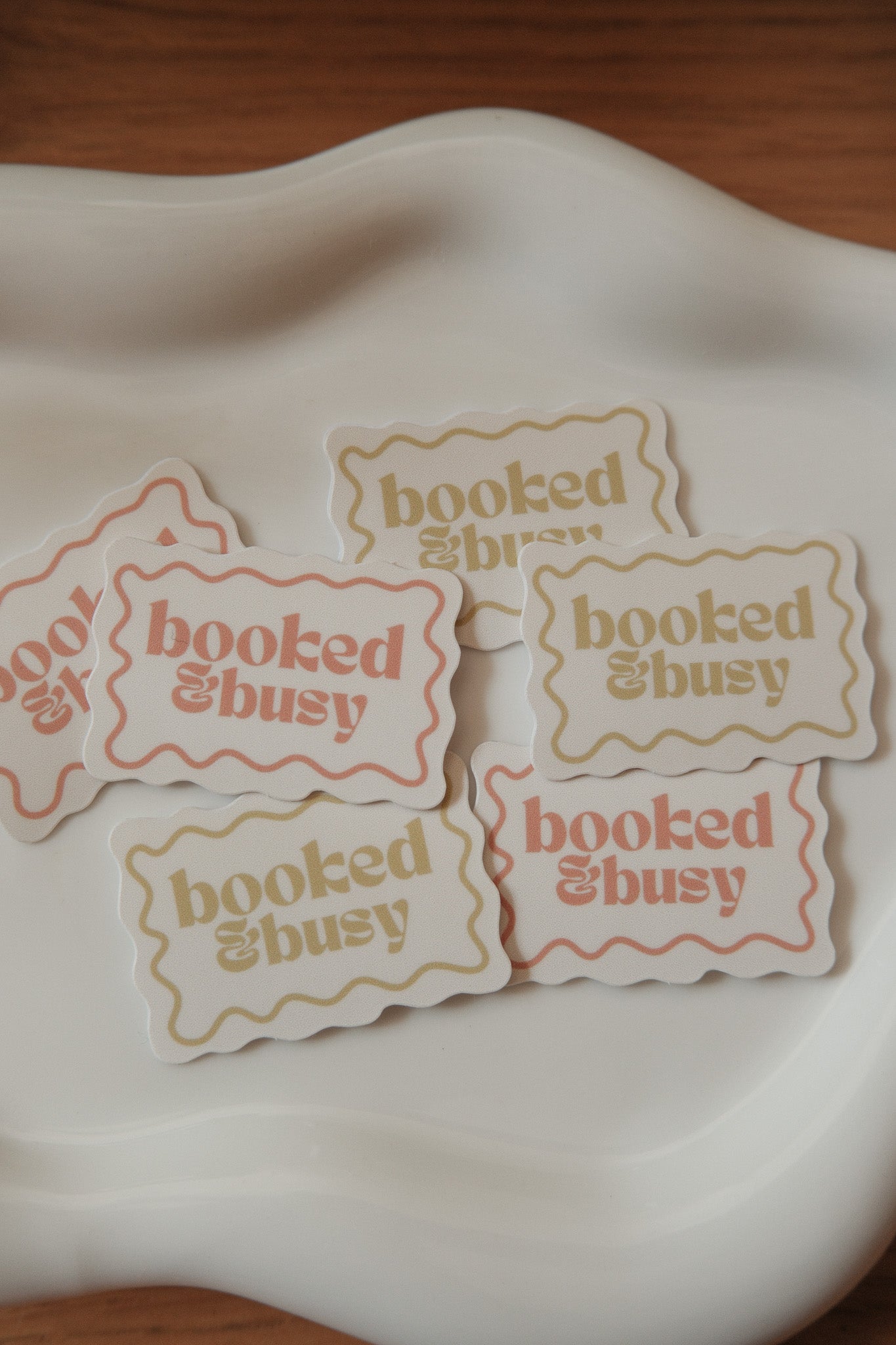 Booked And Busy Sticker | Fall Sticker