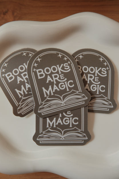 Books Are Magic Sticker | Fall Sticker (Copy)