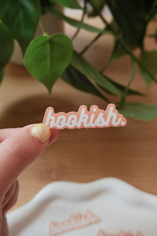 Bookish Sticker | Fall Sticker