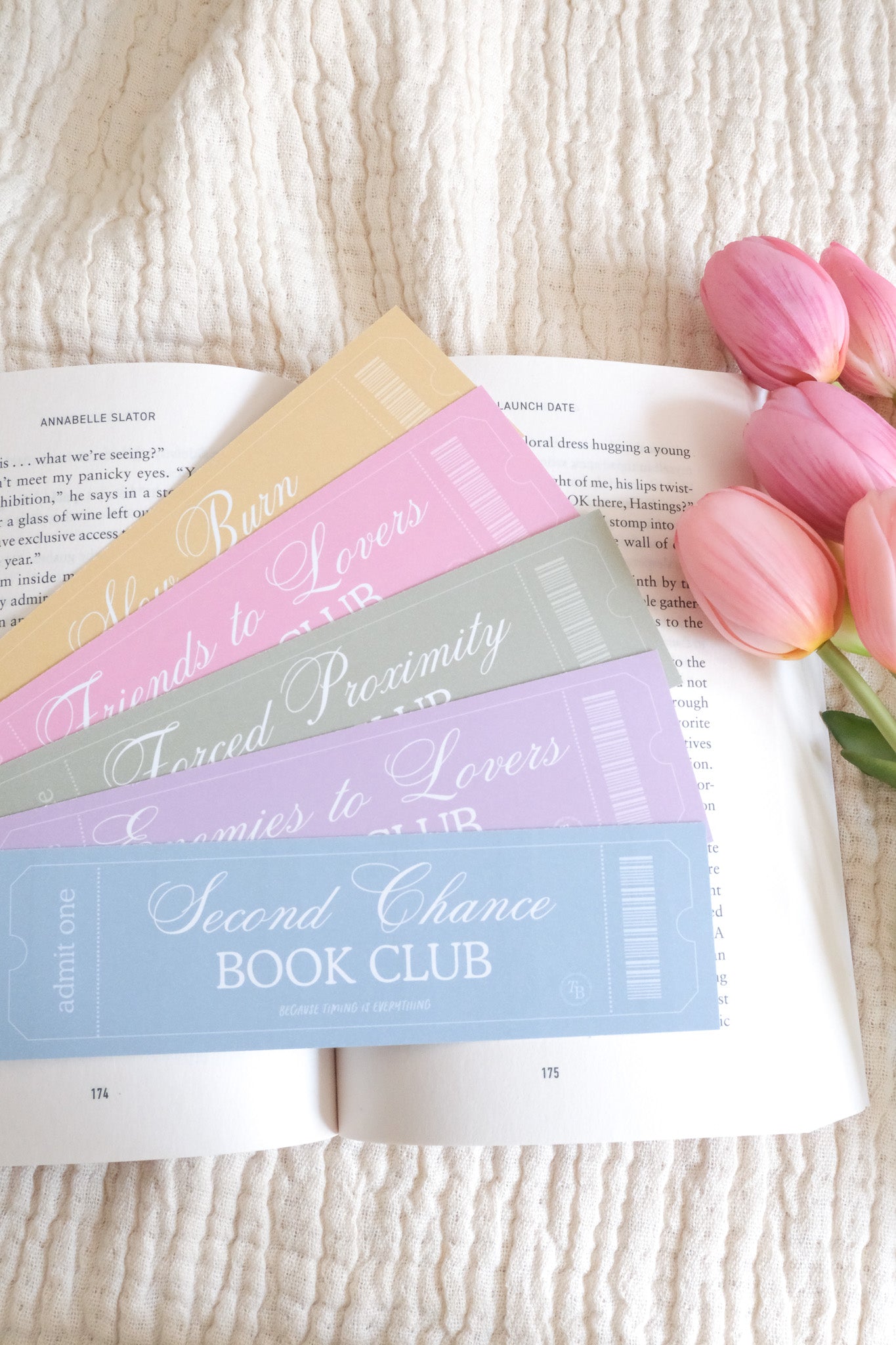 Admit One Trope Bookmark Collection