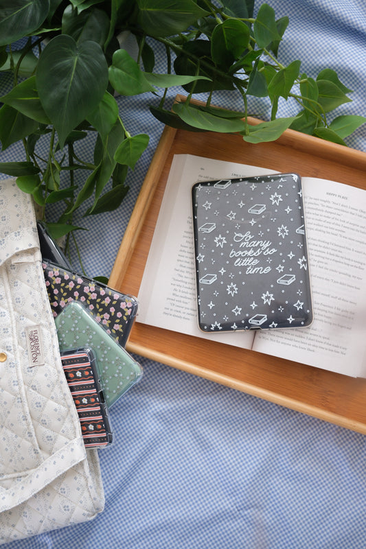 So Many Books | Clear Kindle Case