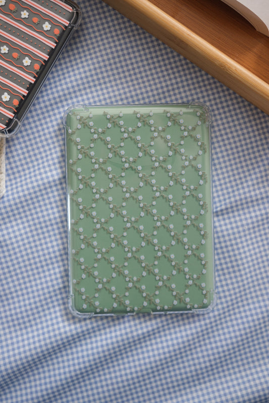 French Lattice | Clear Kindle Case