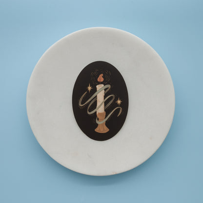 By The Candlelight Sticker