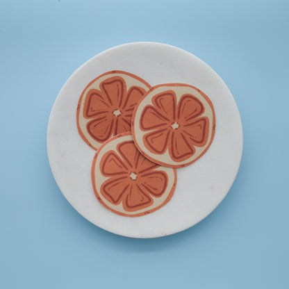 Dried Orange Slice Sticker