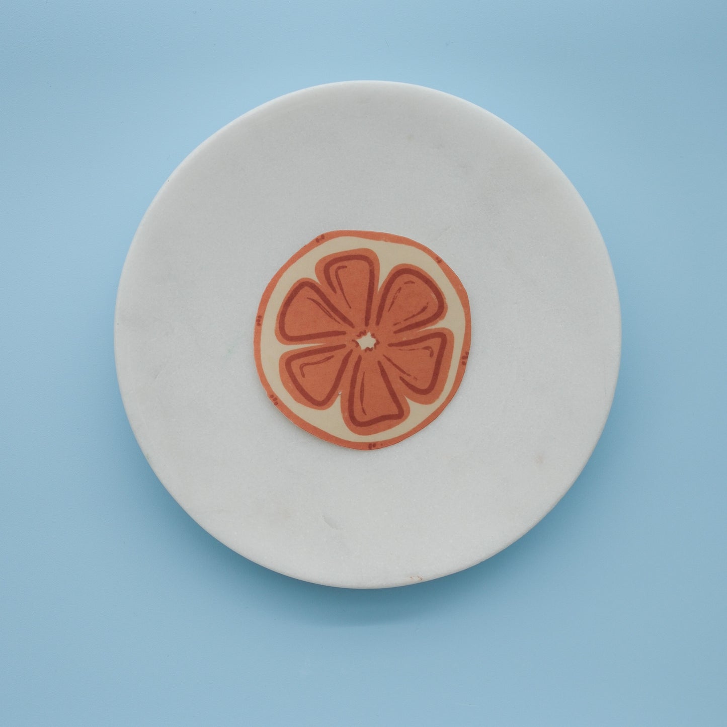 Dried Orange Slice Sticker
