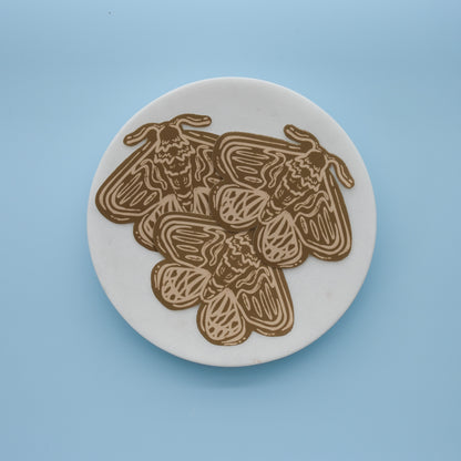 Autumn Moth Sticker