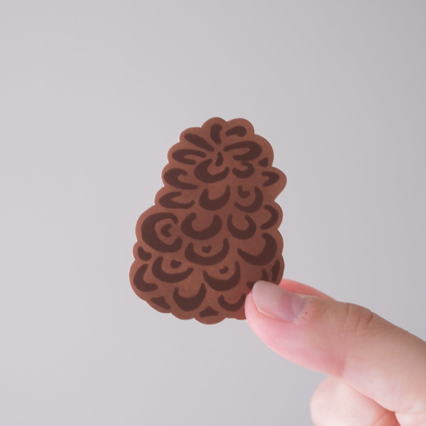 Pinecone Sticker