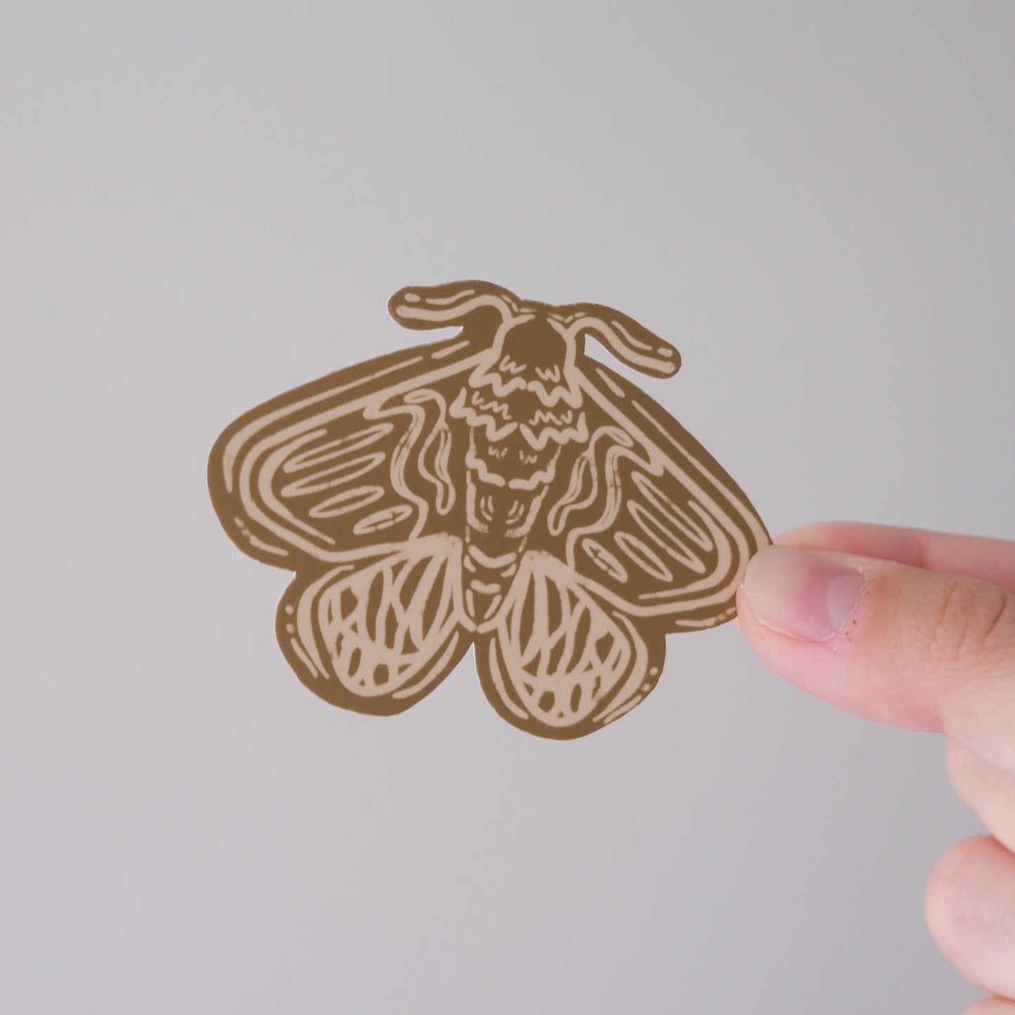 Autumn Moth Sticker
