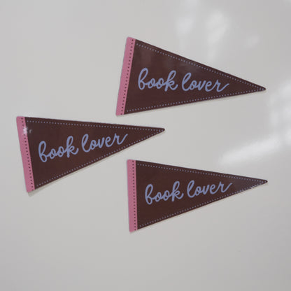 Book Lover Pennant