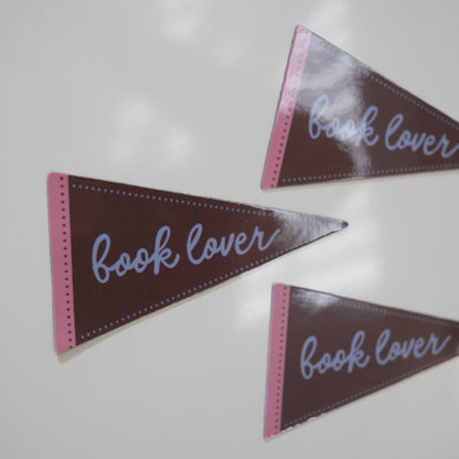 Book Lover Pennant