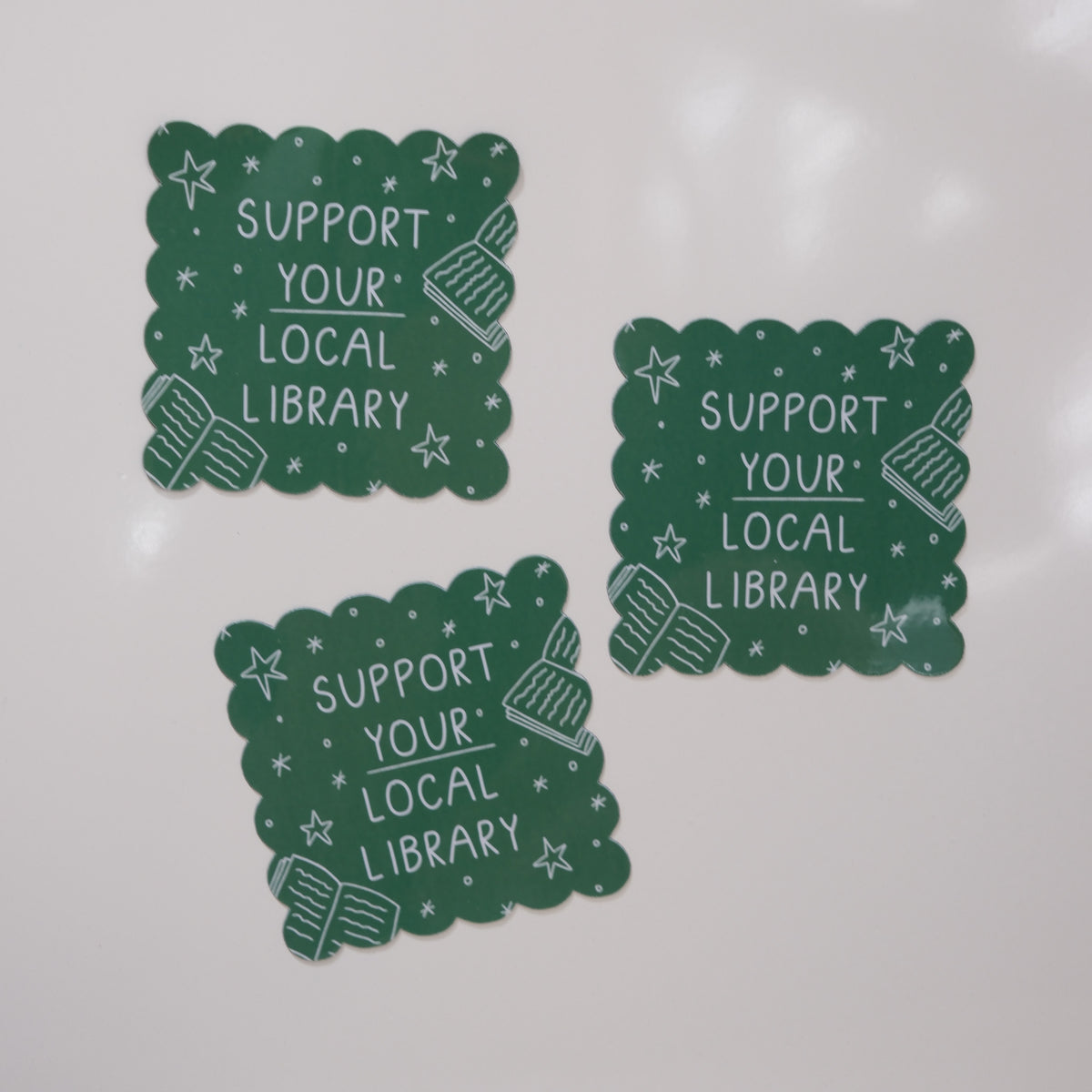Support Your Local Library Magnet