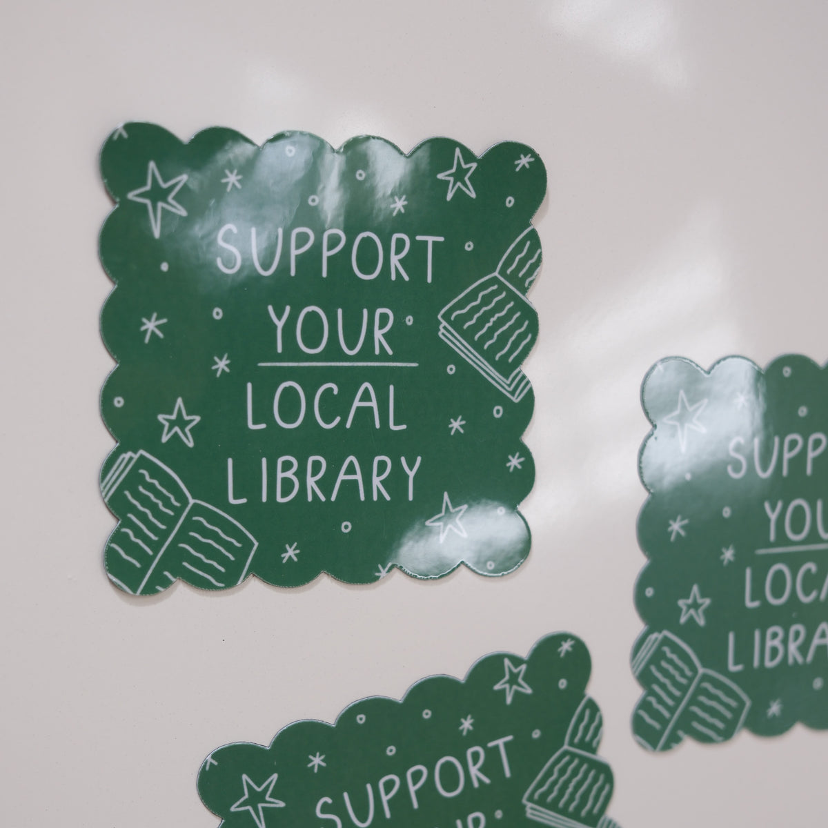 Support Your Local Library Magnet