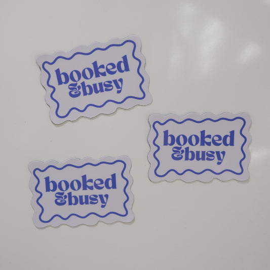 Booked & Busy Magnet