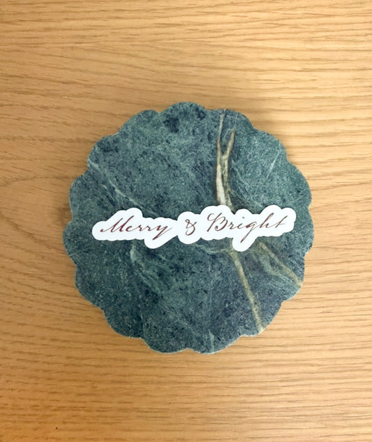 Merry and Bright Sticker