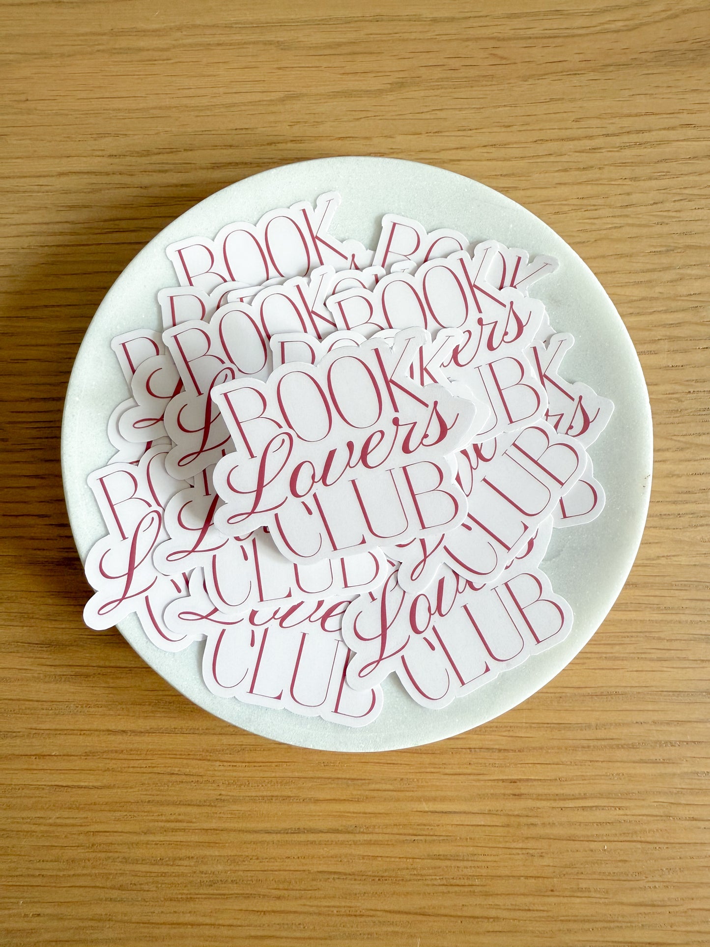 Book Lovers Club Sticker