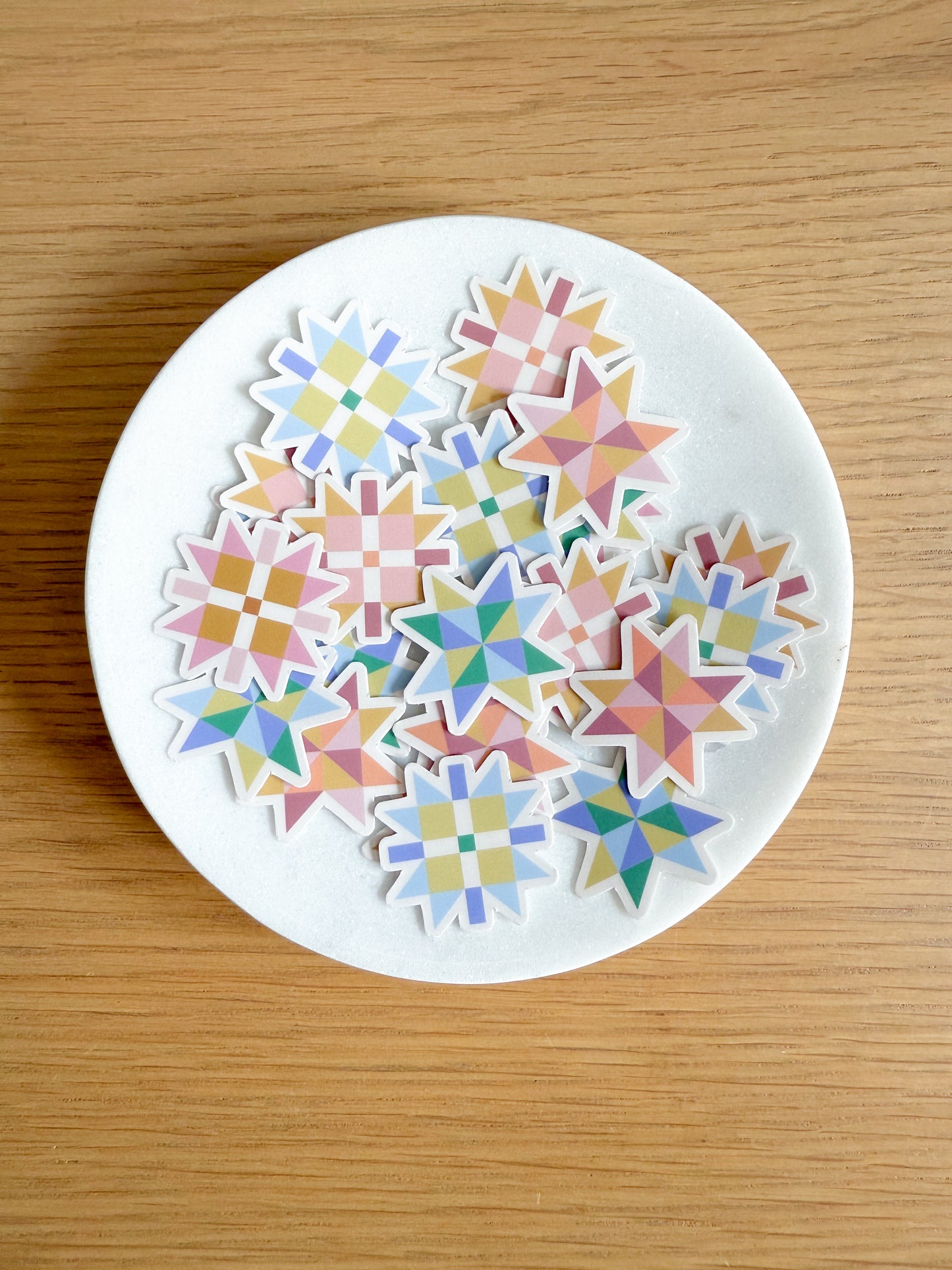 Mini Quilt Patch Filler Stickers