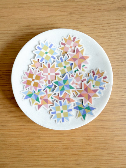 Mini Quilt Patch Filler Stickers