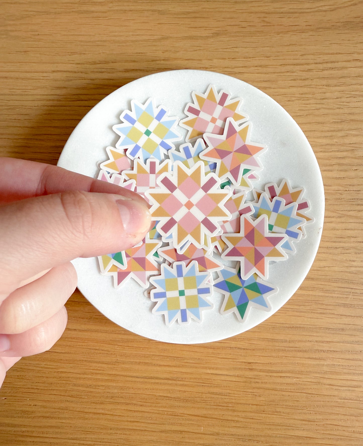 Mini Quilt Patch Filler Stickers