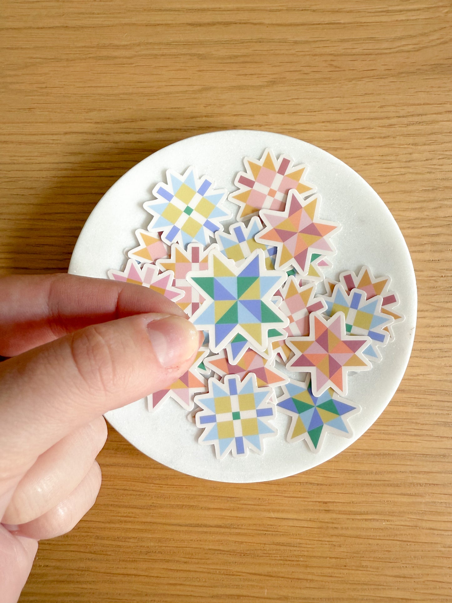 Mini Quilt Patch Filler Stickers