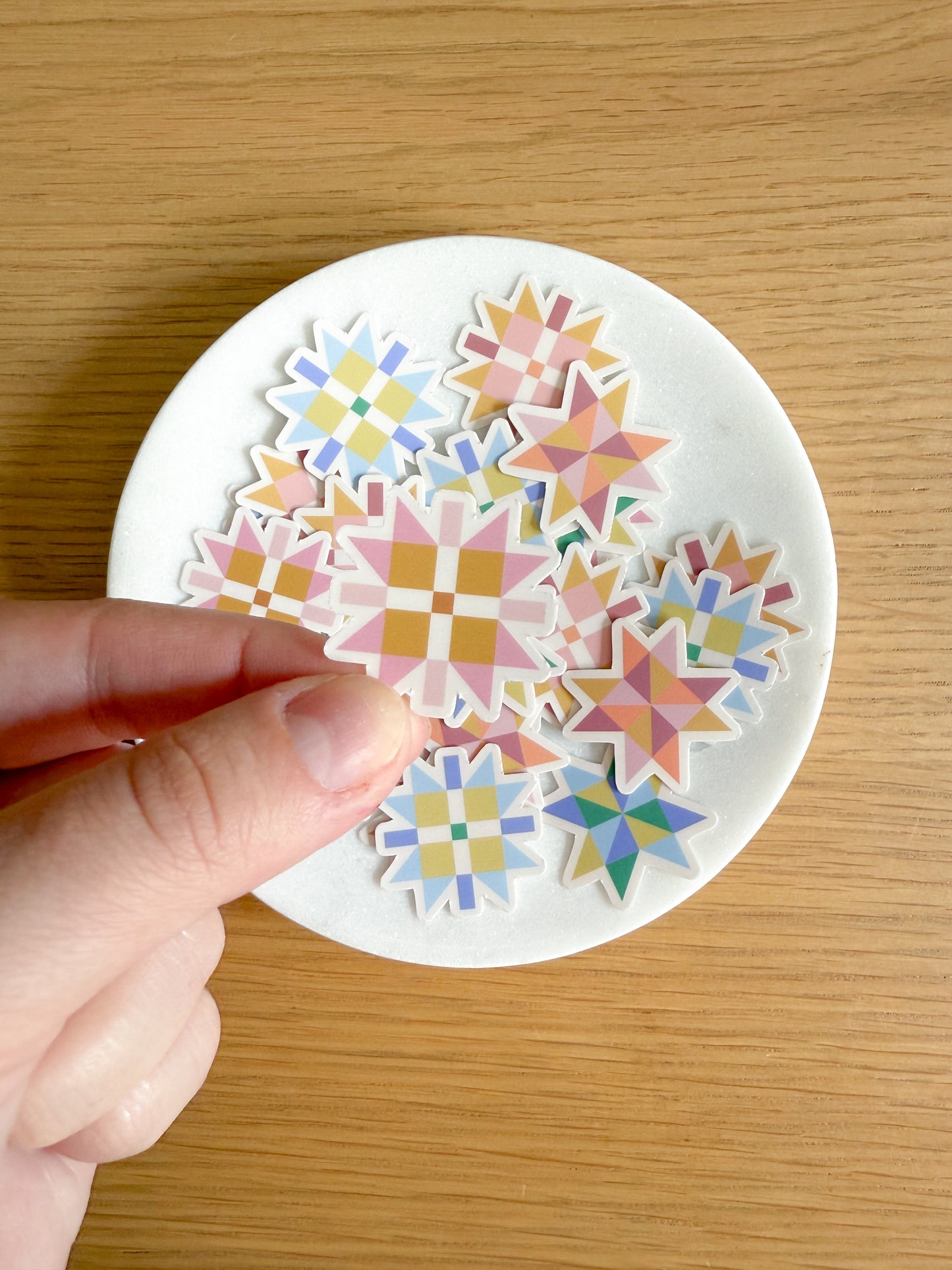 Mini Quilt Patch Filler Stickers