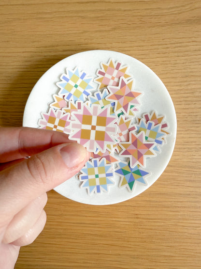 Mini Quilt Patch Filler Stickers