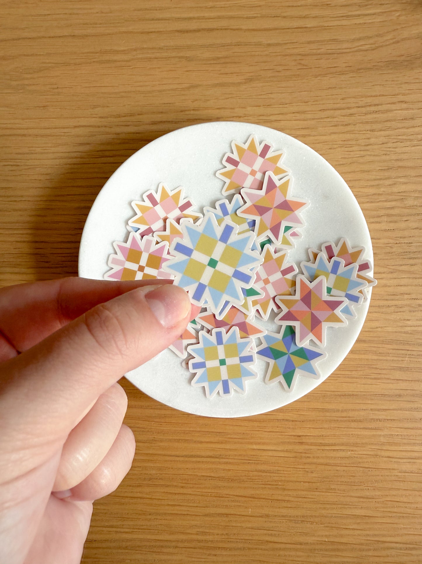 Mini Quilt Patch Filler Stickers