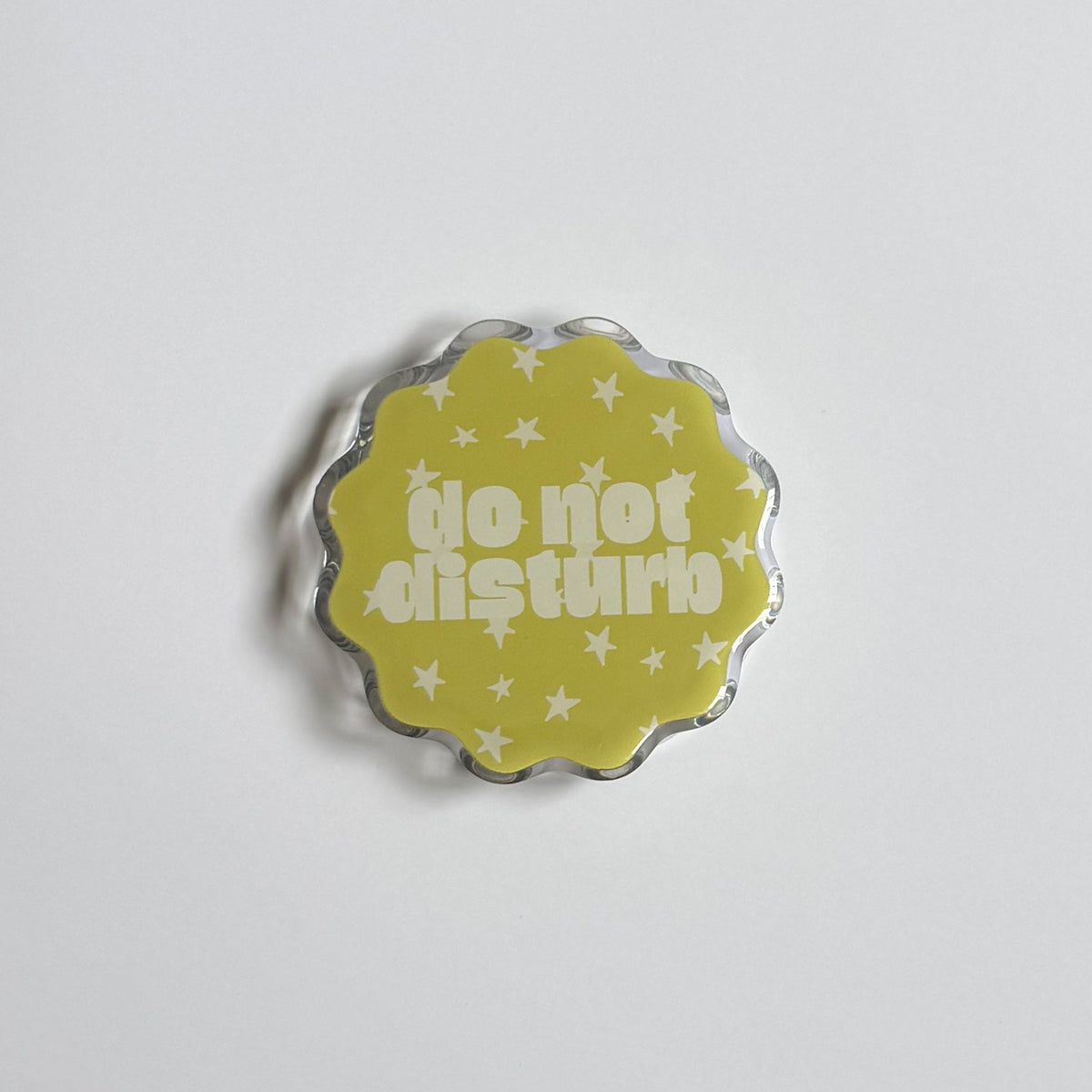 Do Not Disturb Green Magnetic E-Reader Grip