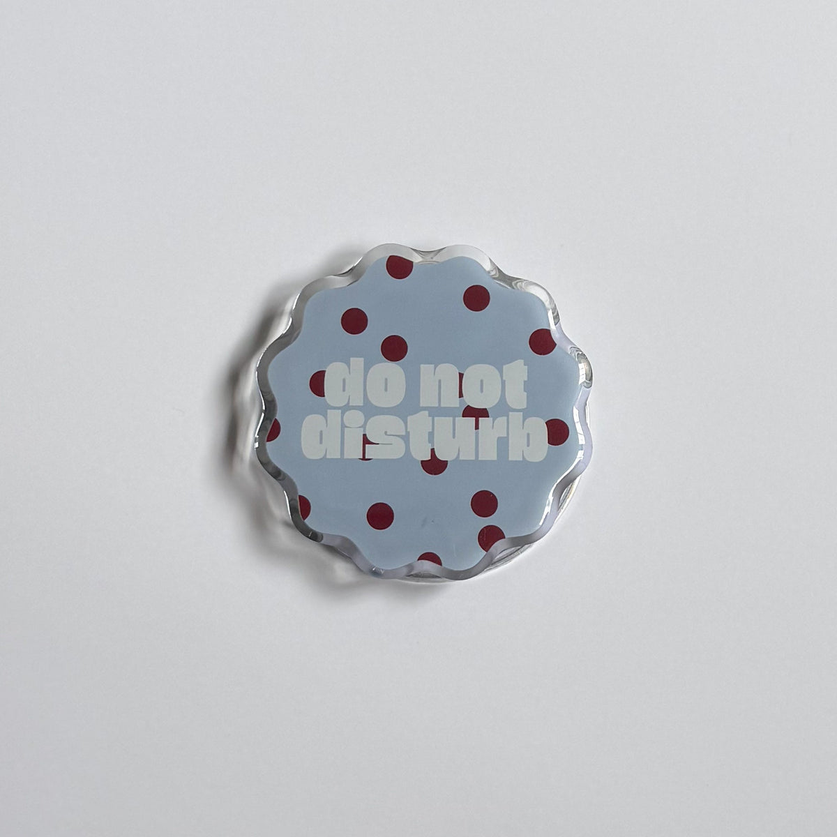 Do Not Disturb Blue Magnetic E-Reader Grip
