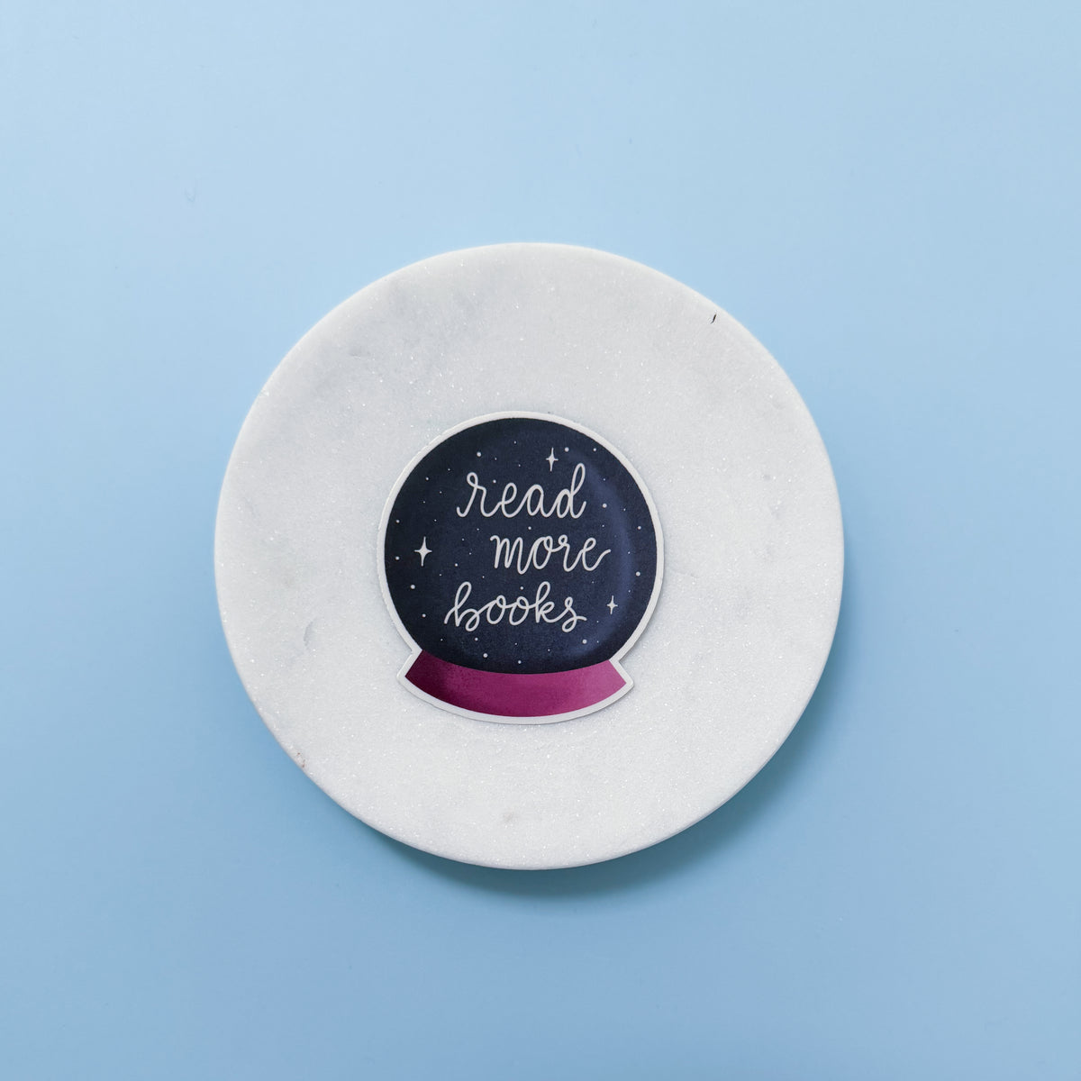 Read More Books Crystal Ball Sticker