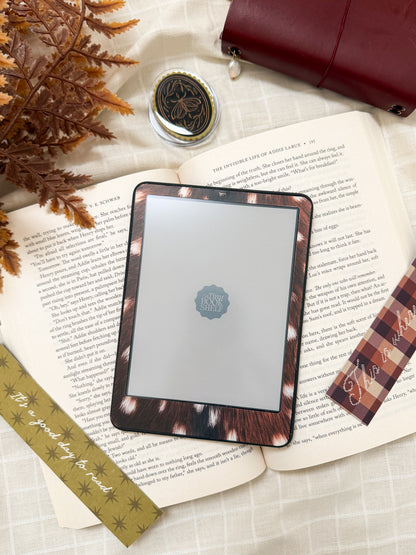 Physical Kindle & Kobo Decals | Chestnut